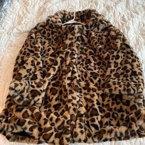 Leopard Jacket super soft and comfy